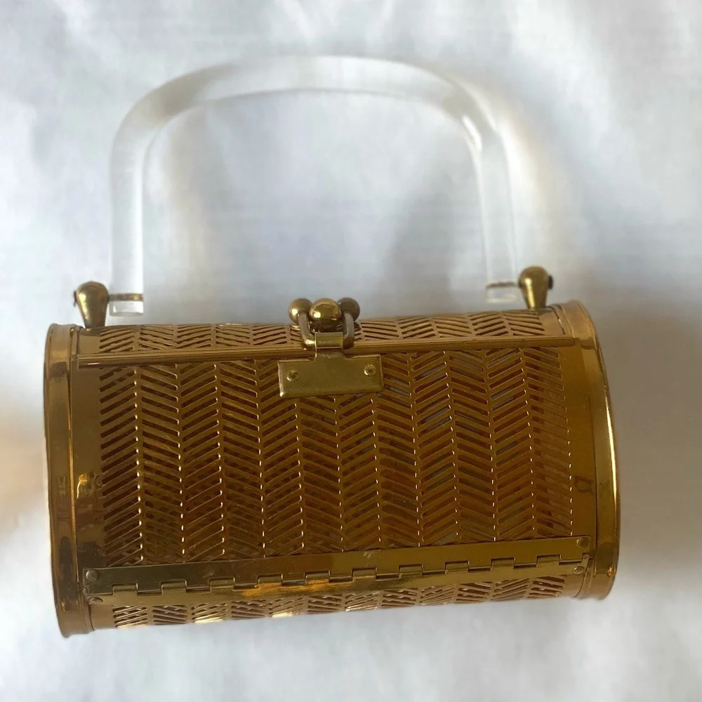 1950s unique Dorset rex vintage purse